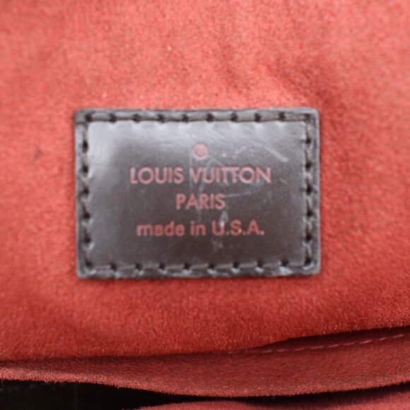 Louis Vuitton Trevi PM Damier Ebene Satchel Bag Brown - Picture 12 of 13